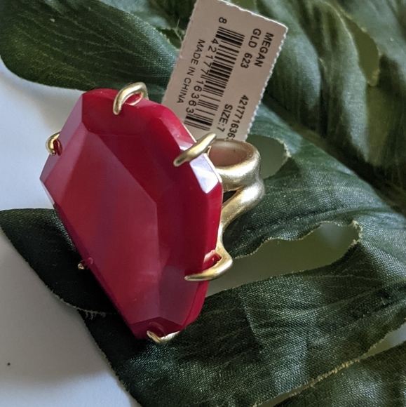 Kendra Scott Size 7 Megan Bold Chunky Ring - Picture 6 of 7